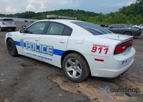 2014 Dodge Charger Police из США, поврежденный, VIN 2C3CDXAG6EH172398